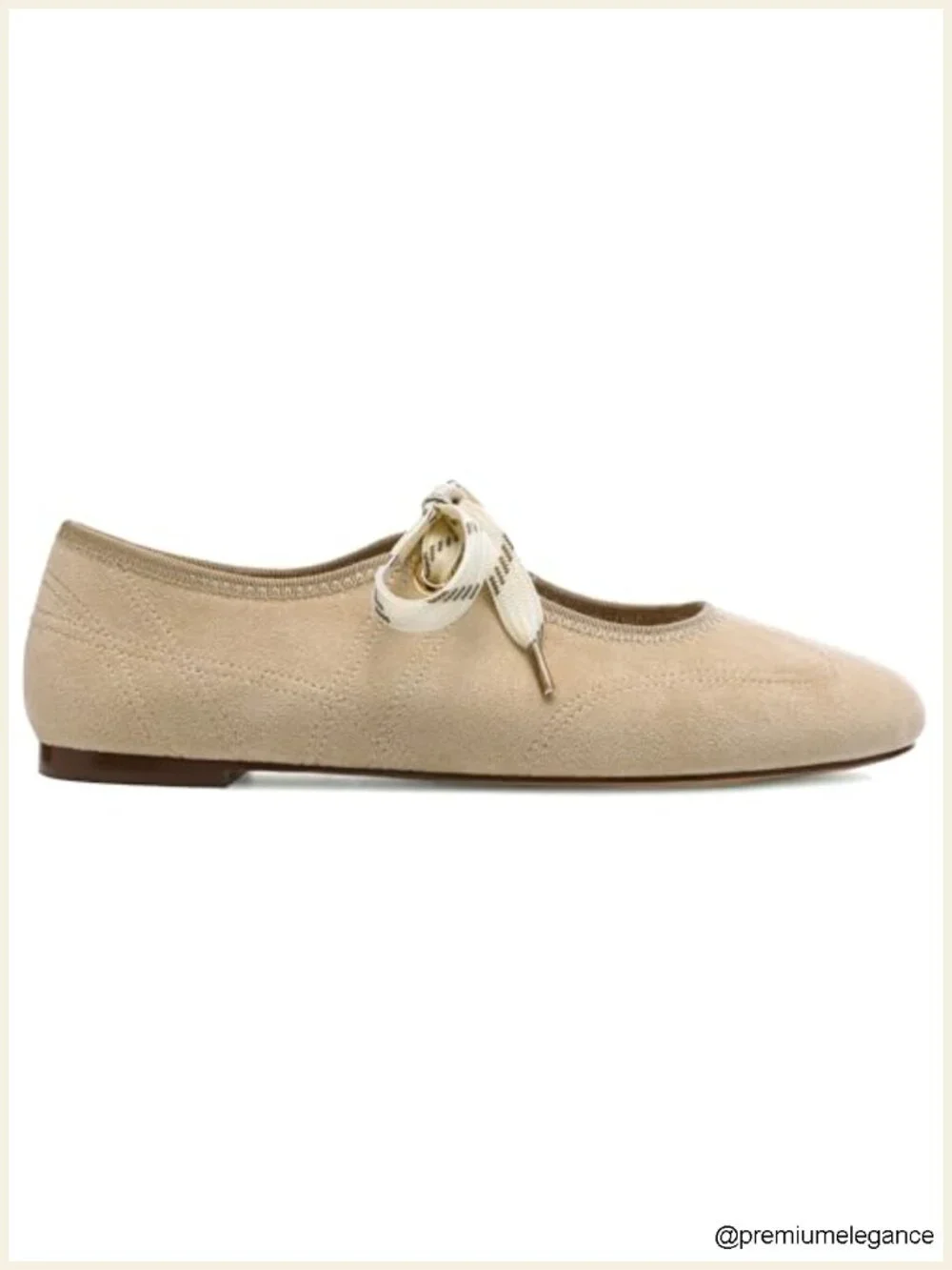 Lace Up Round Toe Ballet Flats Women Cute Slip On Mary Jane Soft Ballerina
